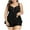 54 Black, variant on Feimerou Women Plus Size Tankini Bathing Suits Modest Two Piece High Waisted Tummy Control Swimsuits Flowy Swim Top with Boyshorts