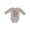 AC-Heather Grey, variant on Daddys Nap Buddy Sloth Boys or Girls Long Sleeve Baby Bodysuit