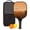 Black-3, variant on Pickleball Paddles Set Of 1, Fiberglass Surface, West & Cowboy Print, 1 Paddle, 2 Balls & Bag