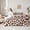 Black Brown, variant on Homewish Teens Leopard Cheetah Print 7-Piece Twin Bedding Sets,Love Heart Print Bedding Comforter Set,Chic Flower Rose Breathable Sheet Sets,Luxury Bedroom Decor,Reversible