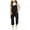 Black, variant on Girls Jumpsuit Casual Sleeveless Plain Color Overalls Loose Overalls Rompers Long Pants with Pockets Cute Teen Clothes for Teen Girls 8-9 Years