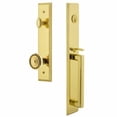 thumbnail image 3 of Grandeur Carr  F Grip Single Cylinder Handleset with Soleil Interior Knob, 3 of 5
