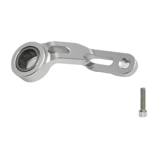 Soporte para eje de cambio de marchas de motocicleta DYNWAVEMX fácil de instalar alto rendimiento para MT-09 FZ-09 -09 Tracer 900 GT Plata