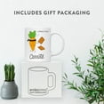 thumbnail image 4 of Koyal Wholesale Funny Food Pun 11oz. Ceramic Coffee Tea Mug, Carrot, 4 of 5