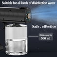 thumbnail image 4 of Bearachild Pulverizador UV, máquina de pulverización de vapor de 500ml, luz azul portátil para coche de oficina en casa al aire libre Accesorios para electrodomésticos negro Bearachild HA006615-01B, 4 of 6