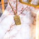 thumbnail image 2 of Collar de Tarot JeenMata El Mundo Joyas con Colgante de Tarot Personalizadas Unisex Baño de Oro Amarillo, 2 of 6