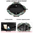 thumbnail image 3 of Dachshund and Flower Travel Tote Bags for Women Carry On,Large Weekender Bags for Women Travel,Multi Functional Duffle Bag for Work,Shopping,Sports, 3 of 5