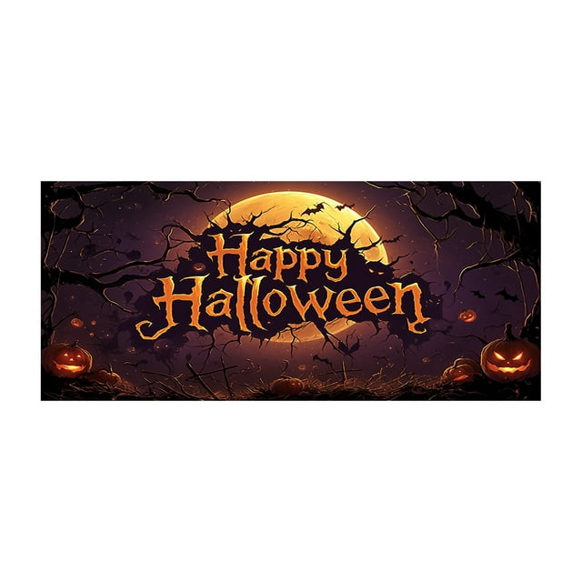 Halloween Garage Door Banner Festive and Weird Decorations Create and Declarations Enhance Your Halloween Decorations.
