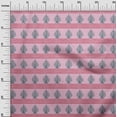 thumbnail image 2 of oneOone Cotton Poplin Fabric Chevron & Tree Block Print Fabric BTY 56 Inch Wide, 2 of 4