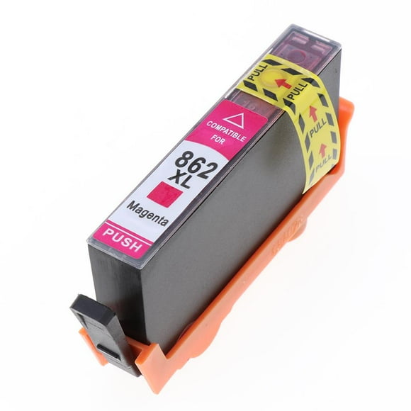 de Impresora Compatible de Tinta 862XLBK con Chip Inteligente para Impresora C5324 / D5460 Roja
