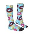 thumbnail image 3 of Balery Donuts Fun Novelty Socks Men'S Women'S Crew Socks Funny Crazy Novelty Socks Quirky And Cool Socks, 3 of 9