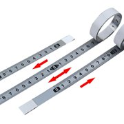 Adhesive Tape Measure Table Sticky Tape Measure Measure Tape for Miter Saw Woodworking L to R 10m