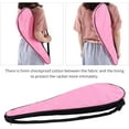 thumbnail image 2 of YISITIAN Squash Racquet Bag, Padded Racket Bag with Shoulder Strap, Lightweight Carrying Bag for Men, Women, Youth CJ919-22703, 2 of 9