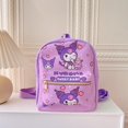 thumbnail image 1 of Mochila Kawaii Sanrio Pochacco de dibujos animados Kuromi para estudiantes, bolsa de viaje para niños, bolsa de almacenamiento conveniente para salir, regalo, 1 of 4