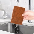 thumbnail image 2 of 16 Pack,Biodegradable and Compostable Sponges Scouring Pad,Palm Fiber Eco-Friendly Sponge for Kitchen Dishes Cleaning, 2 of 8