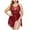 Womens Red Nightgowns Clearance, variant on Short Nightgowns for Women Cutout V-Neck Lace Embroidered Bodycon Cross Back Sleep Dress Lingerie