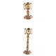 thumbnail image 2 of Portavelas de metal Zulema Adorno de escritorio Candelabro Talla S y Talla L, 2 of 7