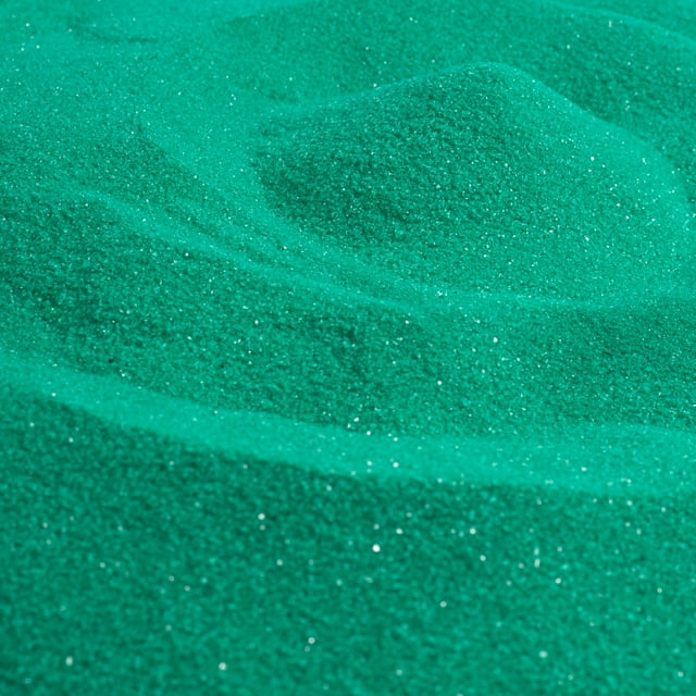 Sandtastik Classic Colored Sand, Green - 10 lb