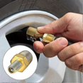 thumbnail image 5 of Brass 1/4" NPT to Schrader Valve Adapter for Air Pump 2pcs Pack, 5 of 5