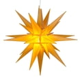 thumbnail image 3 of Kringle Traditions 14” Yellow Moravian Star Christmas Star Light, Yellow Christmas Star Outdoor Christmas Decoration, 3 of 6
