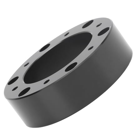 1in Steering Wheel Spacer 6‑Hole Hub Aluminum Alloy Heighten Increased Pad Adapter