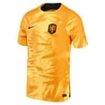 thumbnail image 2 of Men's Nike Orange Netherlands National Team 2022/23 Home Vapor Match Authentic Blank Jersey, 2 of 3