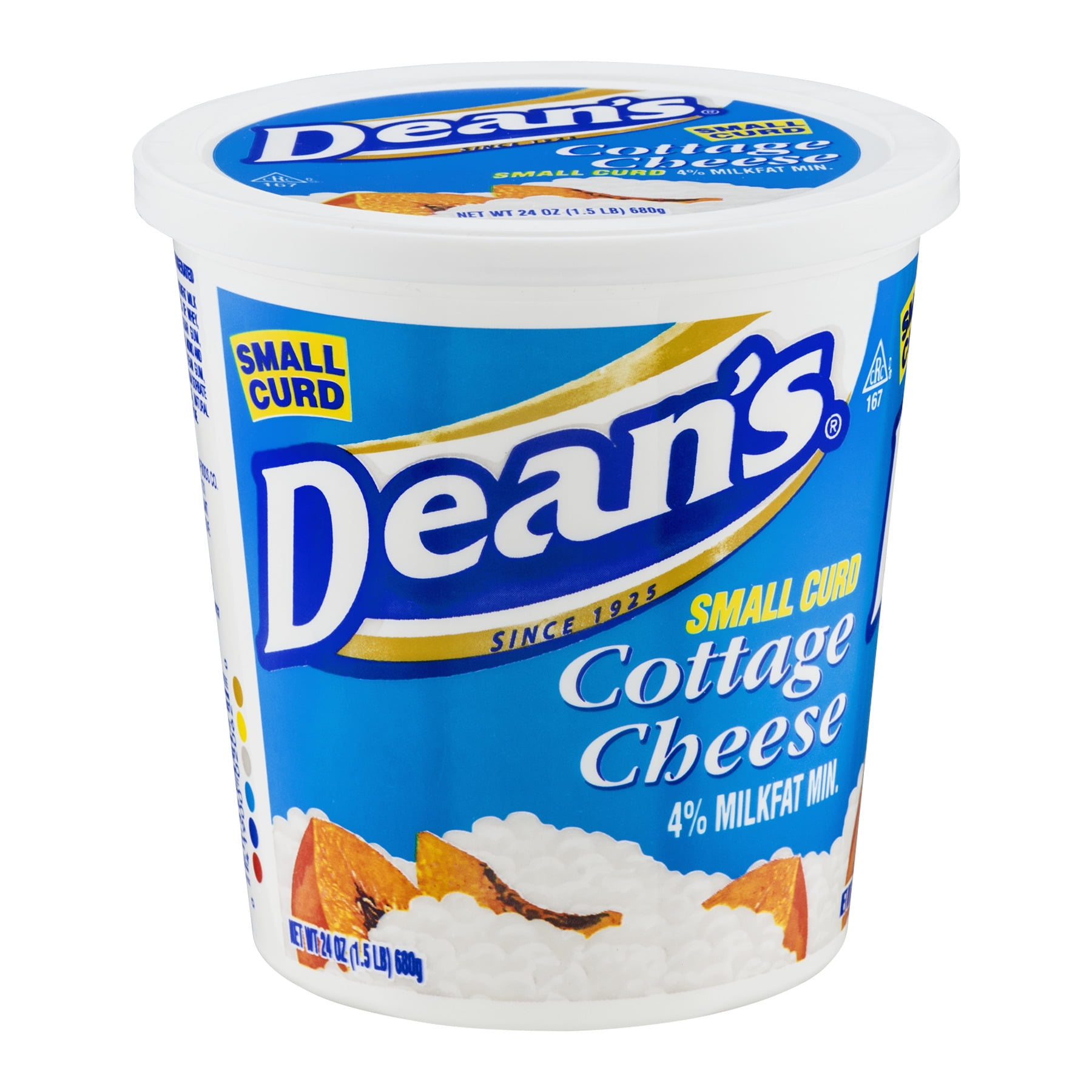 Dean S Small Curd Cottage Cheese 24 Oz Walmart Com