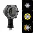thumbnail image 3 of 2 uds señal de giro para motocicleta Led modificado serpentina Circular de dos colores, 3 of 5