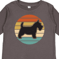 thumbnail image 4 of Inktastic Scottie Dog Vintage Scottish Terrier Boys or Girls Long Sleeve Toddler T-Shirt, 4 of 5