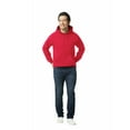 thumbnail image 2 of Gildan Men's DryBlend Hooded Sweatshirt with Pouch Pocket, Sizes S-3XL, 2 of 6