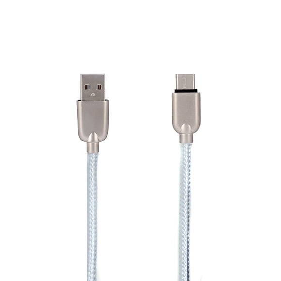 Cable USB Gadgetbucket UnTech de carga rápida blanco Android