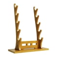 thumbnail image 1 of HILABEE Stand Display Support Holder for Templar Wakizashi Samurai Brown 5 Tier, 1 of 9