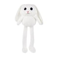 thumbnail image 1 of Wangscanis Stuffed Cartoon Bunny Dolls Plush Rabbit Toy with Retractable Pulling Ears, 1 of 8