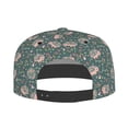 thumbnail image 4 of Easygdp Hedgehogs and Flowers Baseball Cap with Adjustable Flat Suitable for Head Circumference 22.4-23.6 in, 4 of 9