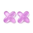 thumbnail image 2 of Glass Beads for Jewelry Making Flower Orchid 9.5x9.5x3.5mm Hole: 1mm, 2 of 3
