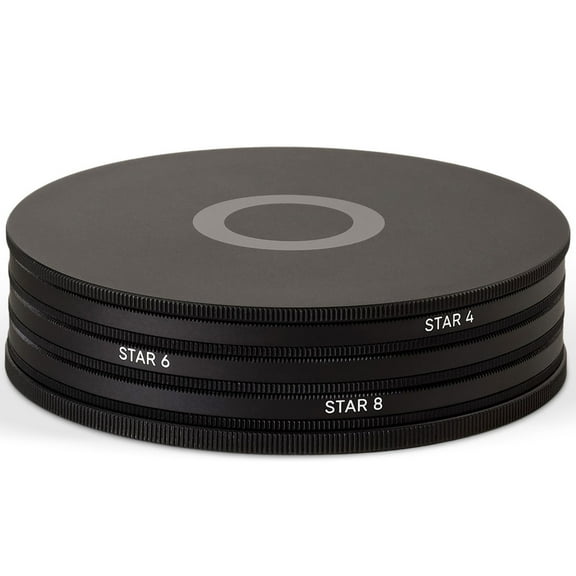 Urth 55mm Stellar Filter Kit with 4-Point, 6-Point and 8-Point Star Lens Filters