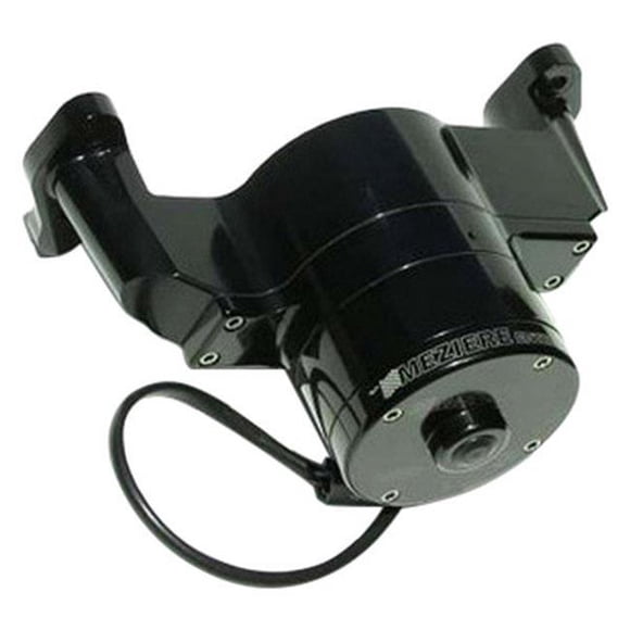 Meziere WP101SHD Billet HD Electric Water Pump for Small Block Chevy - Black