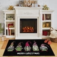 thumbnail image 6 of Mohawk Home Prismatic Christmas Gnomes Black Contemporary Theme Christmas Precision Printed Scatter, 2'x3'4", Black, 6 of 6