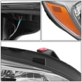 thumbnail image 4 of Nuvision for 2013-2015 Chevrolet Malibu Chrome/Amber Projector Headlight Passenger Right, 4 of 8
