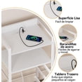 thumbnail image 4 of FURRIFIC Buro para Recámara con Estación De Carga, Mesa de Noche para Recámara con 2 Enchufes y 2 Puertos USB, Mesita De Noche, Muebles para Recamara, Mesa Auxiliar,Buro para Dormitorio y Sálon, 4 of 7