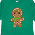 thumbnail image 4 of Inktastic Gingerbread Christmas Boys or Girls Long Sleeve Toddler T-Shirt, 4 of 5