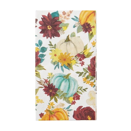 The Pioneer Woman Pumpkin Disposable Guest Napkins  24 Count