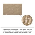 thumbnail image 3 of Uxcell Bling Rhinestone Sheet Self Adhesive Sticker 15.75 x 9.44 Inch DIY Car Decoration Sticker Yellow, 3 of 6