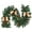 6', variant on BOPORO 9FT Christmas Garland with Lights, Battery-Operated Pre-Lit Garland with 50 LED, Pine Cones, Berry Clusters, Bows, Lighted Garland Decoration for Stairs, Fireplace