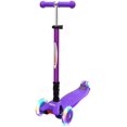 thumbnail image 1 of Scooters Deluxe ChromeWheels 4 Ajustes Plegable 132lb 3 Ruedas LED Infantil Morado Chrome Wheels CW4858545, 1 of 2