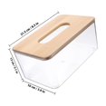 thumbnail image 2 of SKISUNO Tissue Pack Cover 1Set Pet Material Modern Style For Home Car And Office Desk, 2 of 8