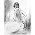 thumbnail image 3 of Orme, E. Anthony 12x14 Black Modern Framed Museum Art Print Titled - Soft Silhouette V, 3 of 5