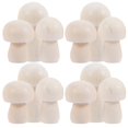 thumbnail image 2 of 30 Pcs Champignons en Bois Naturels Non Peints, 2 of 4