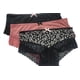 thumbnail image 1 of Bóxer Mujer Set De 6 Piezas Con Encaje Varios Colores Frescura Panty tipo Boxer  16602, 1 of 6
