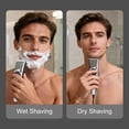 thumbnail image 3 of Recortadora de Barba para Hombre, Cortapelos para Hombre 3 en 1 Kit de Aseo y Afeitado para Rostro, Bigote, Cuerpo, Oreja, Nariz, Cortapelos de Barbero Inalámbricos E Impermeables para Cortar Cabello, 3 of 7
